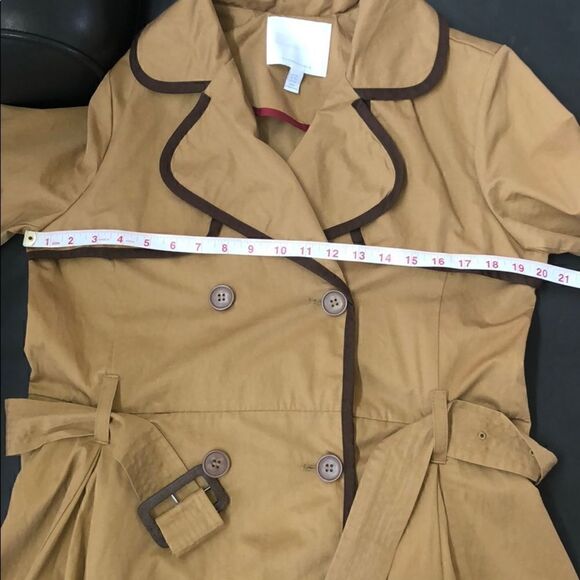 🎉HP🎉NWOT Anthropologie Marley trench coat sz10 - Picture 8 of 15